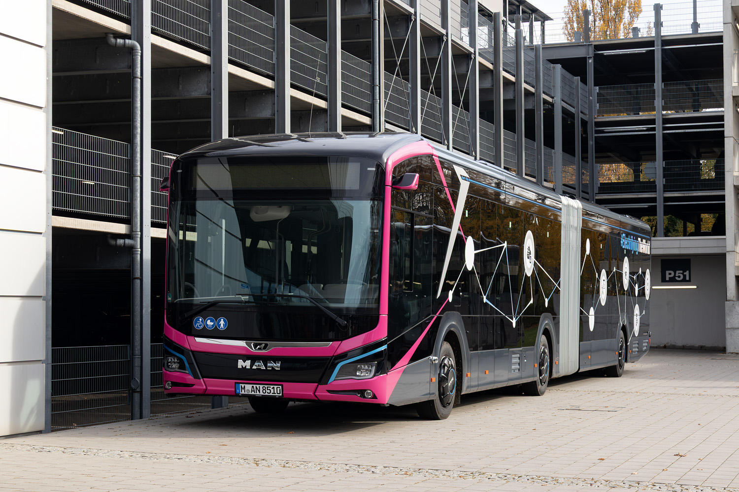 Бавария, MAN 18C Lion's City 18 E NG544 № M-AN 8510