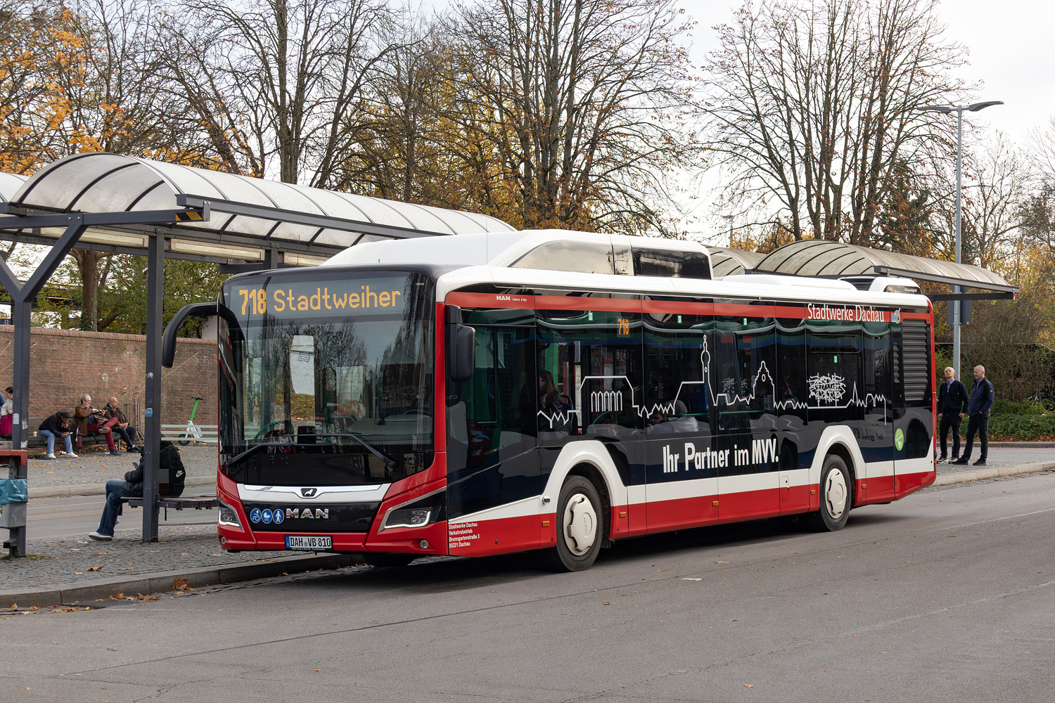 Бавария, MAN 12C Lion's City 12 G NL320 EfficientHybrid № DAH-VB 810