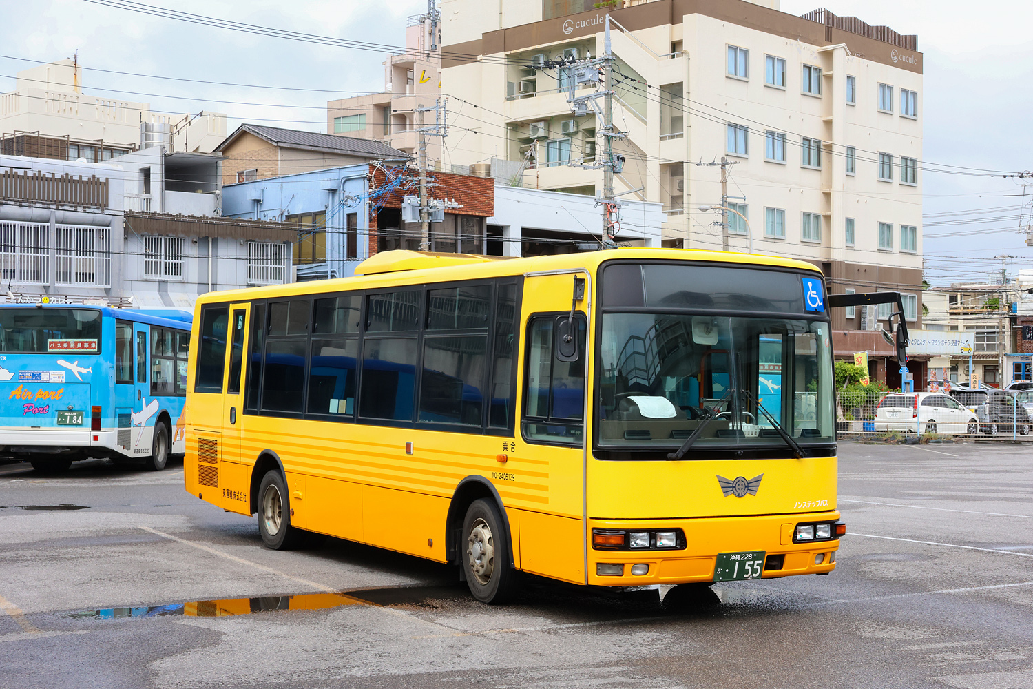Япония, Mitsubishi Fuso Aero Midi MK TKG-MK27FH № 2406139