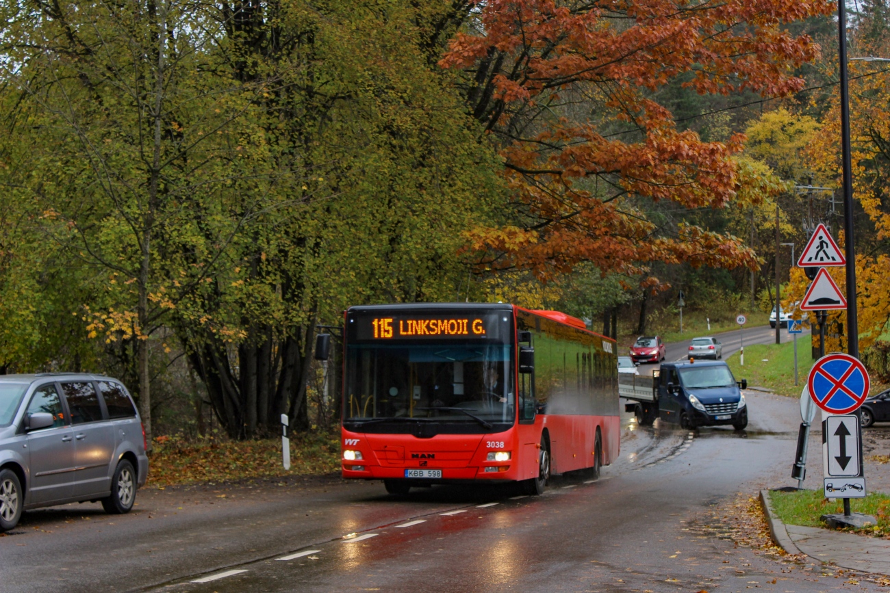 Lithuania, MAN A21 Lion's City NL273 # 3038