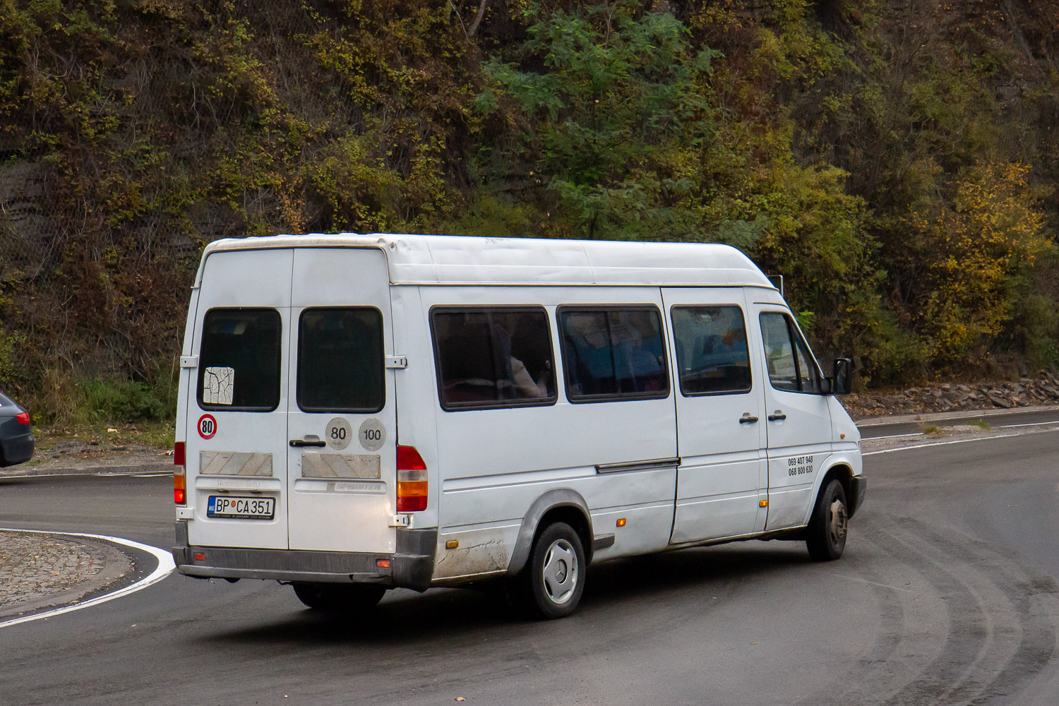 Черногория, Mercedes-Benz Sprinter W904 412D № BP CA351