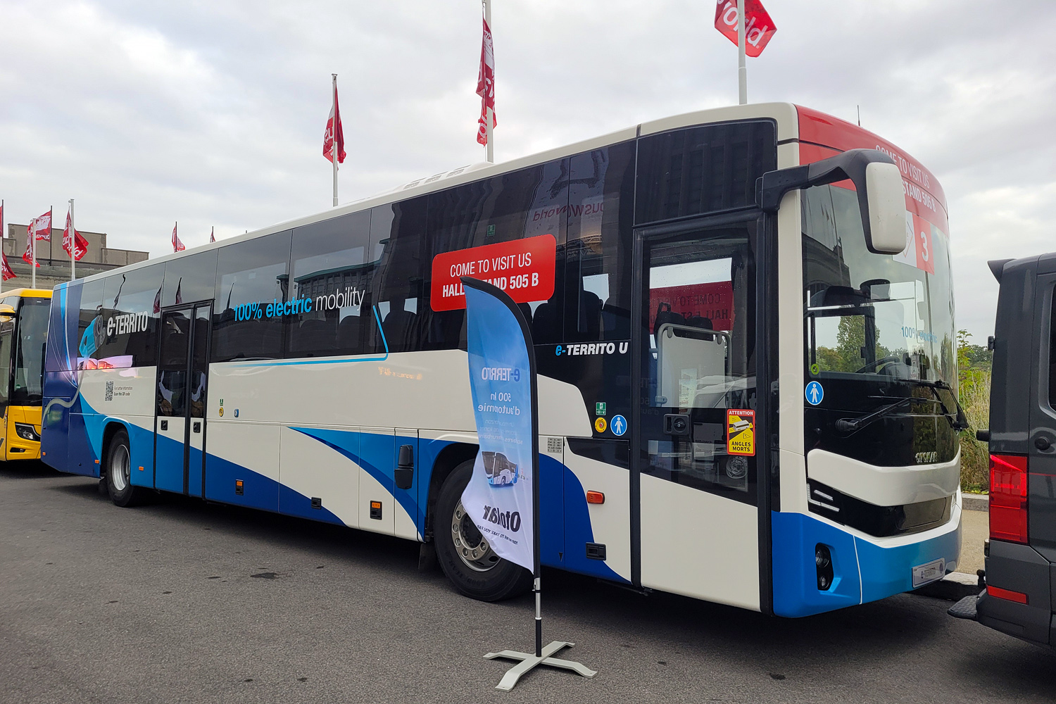 Турция, Otokar e-Territo U 13 № [11454]; Бельгия &mdash; Busworld Europe 2025