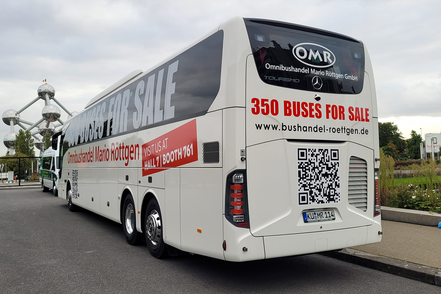 Бавария, Mercedes-Benz Tourismo III L 17RHD № KU-MR 114; Бельгия &mdash; Busworld Europe 2025