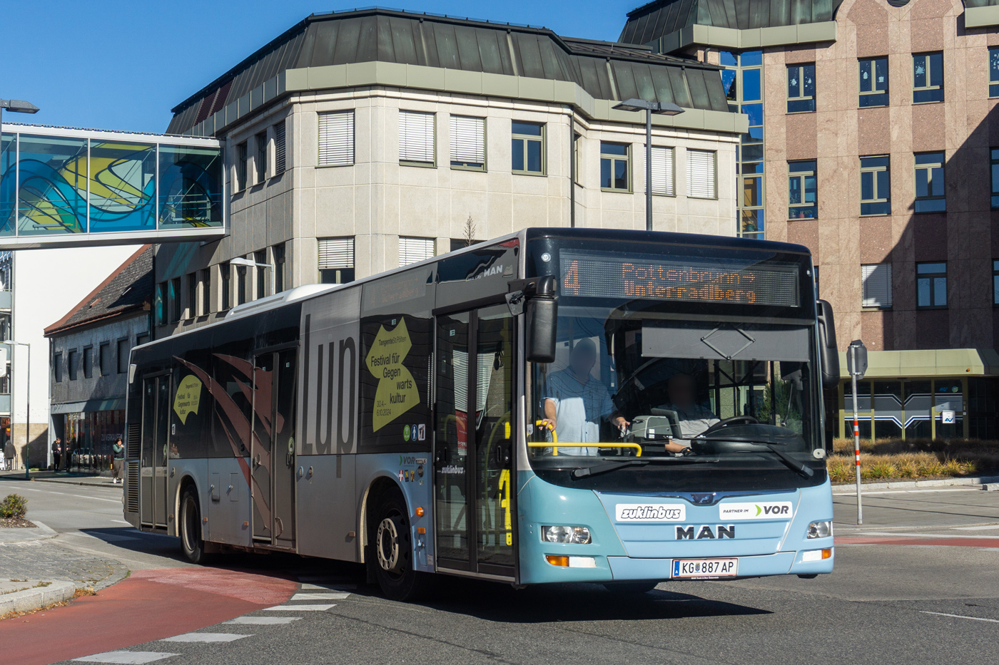 Австрия, MAN A21 Lion's City NL323 № KG 887 AP