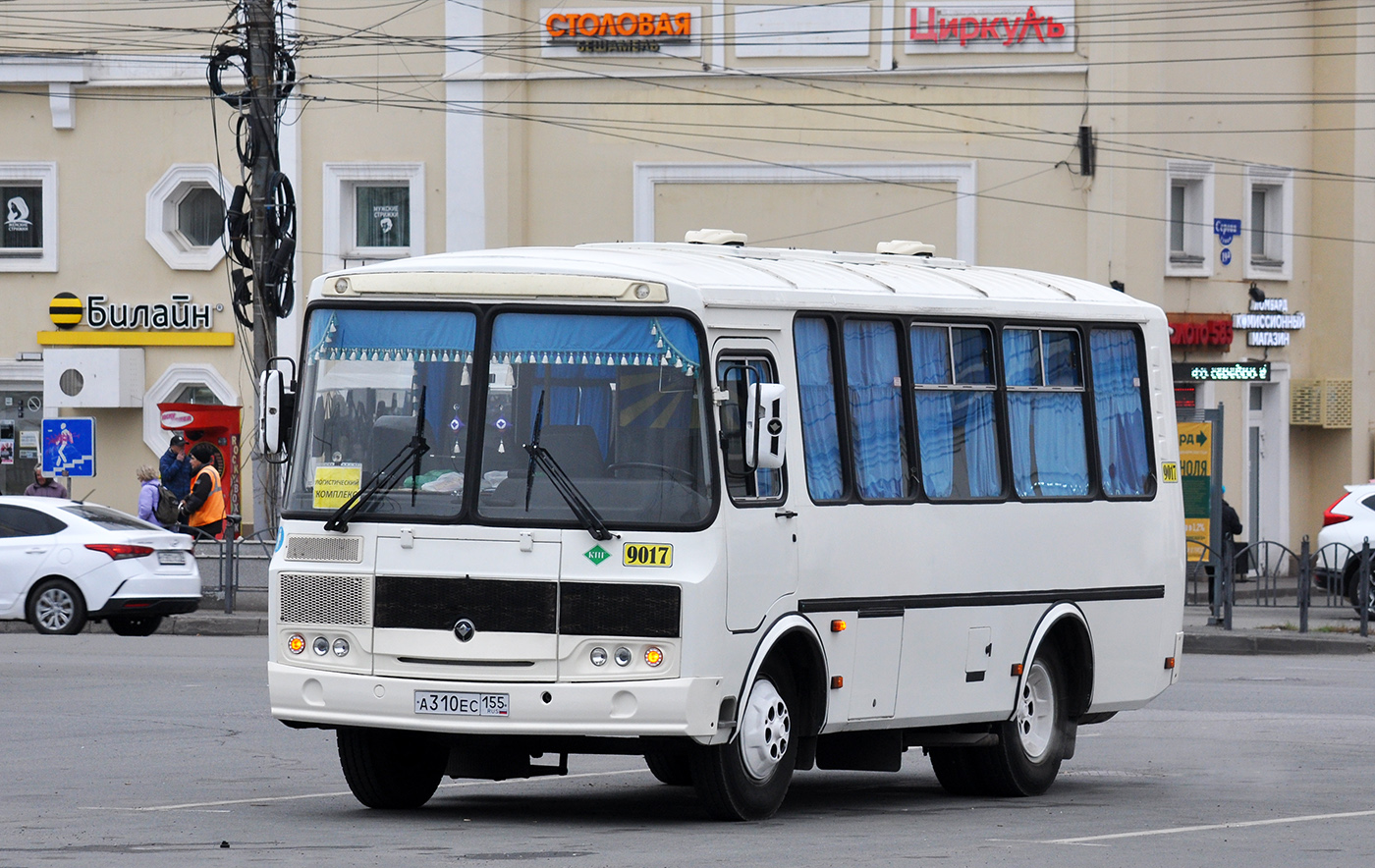 Омская область, ПАЗ-320530-02 № 9017