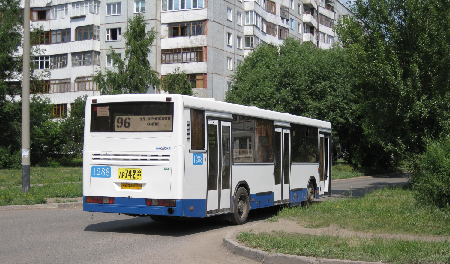 Омская область, НефАЗ-5299-20-15 № 1288