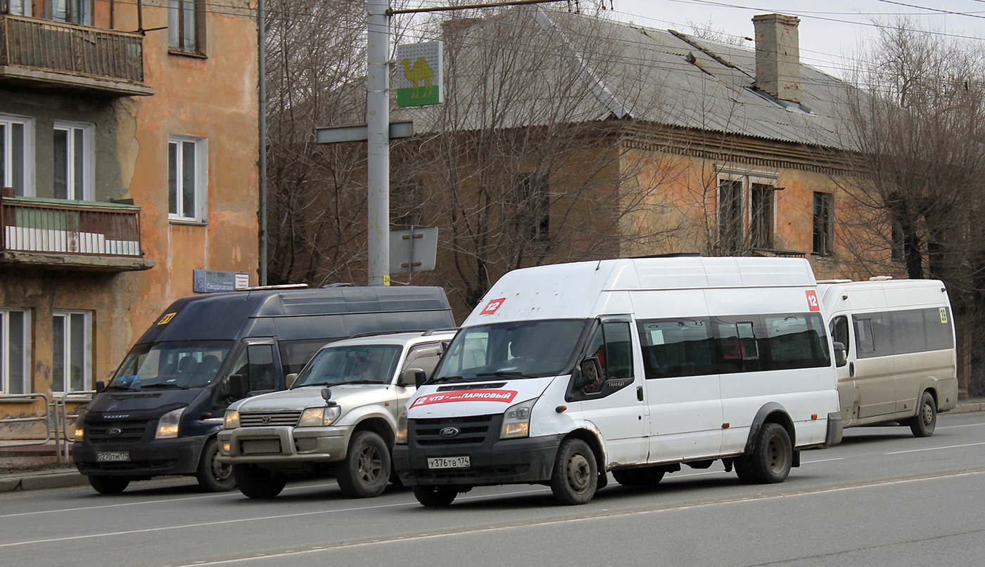 Челябинская область, Нижегородец-222702 (Ford Transit) № У 376 ТВ 174