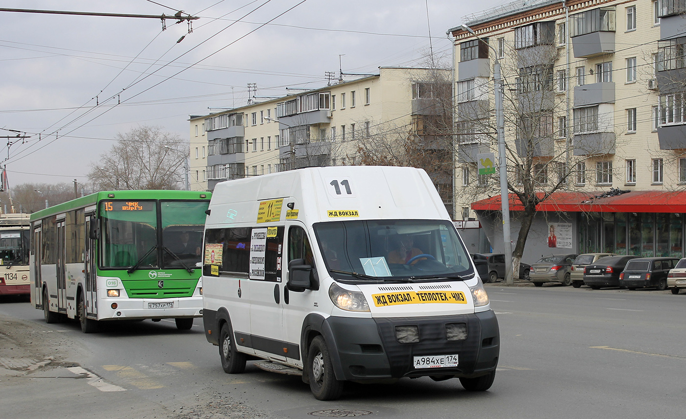 Челябинская область, Нижегородец-FST613 (FIAT Ducato) № А 984 ХЕ 174