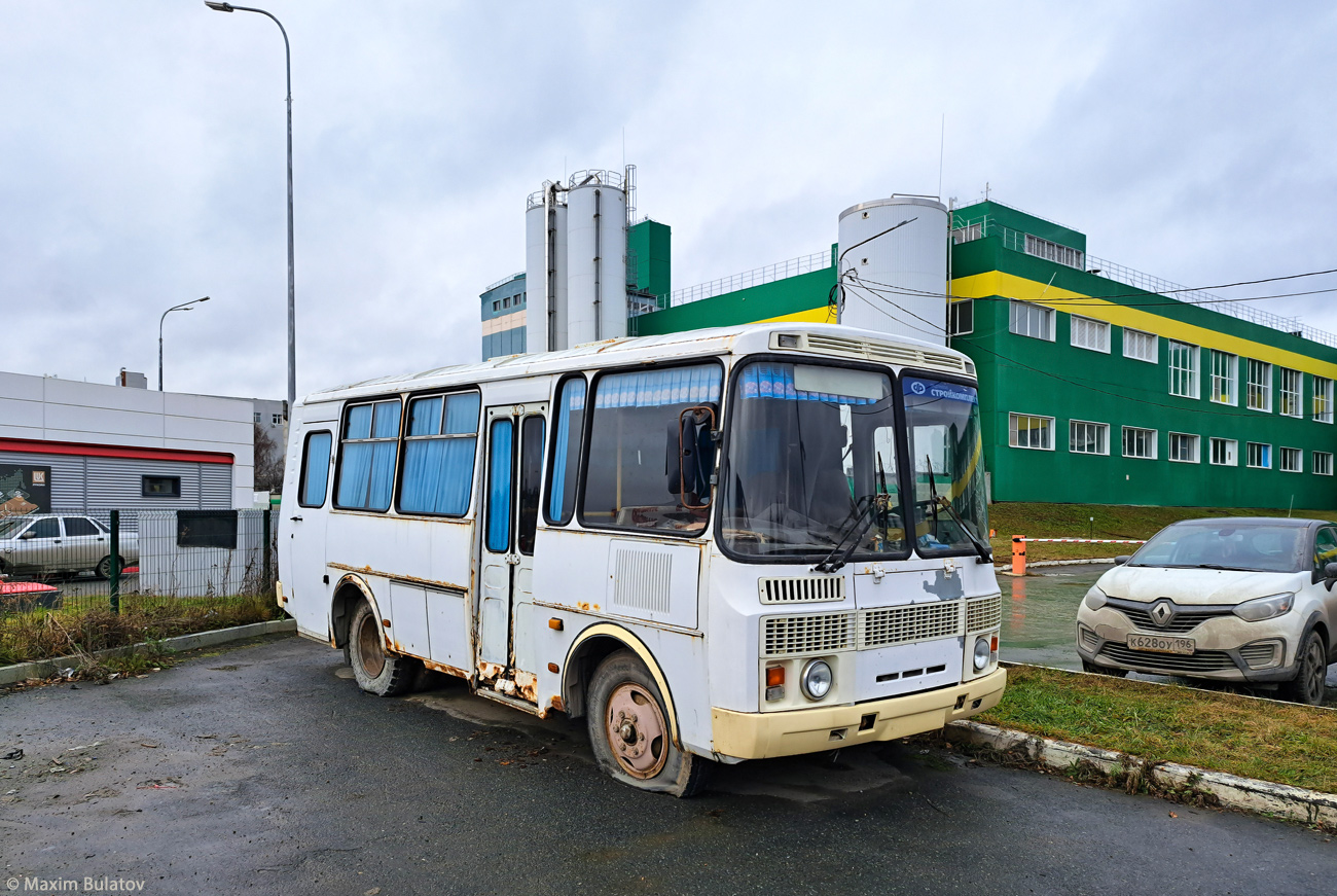 Свердловская область — Автобусы без номеров