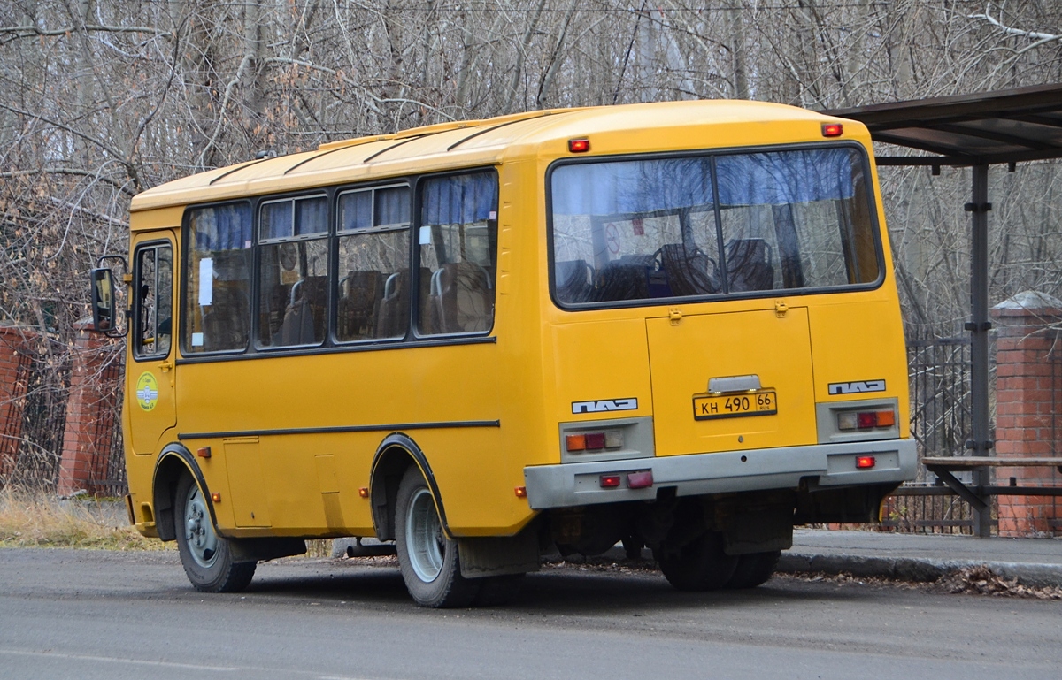 Свердловская область, ПАЗ-32053-70 № КН 490 66