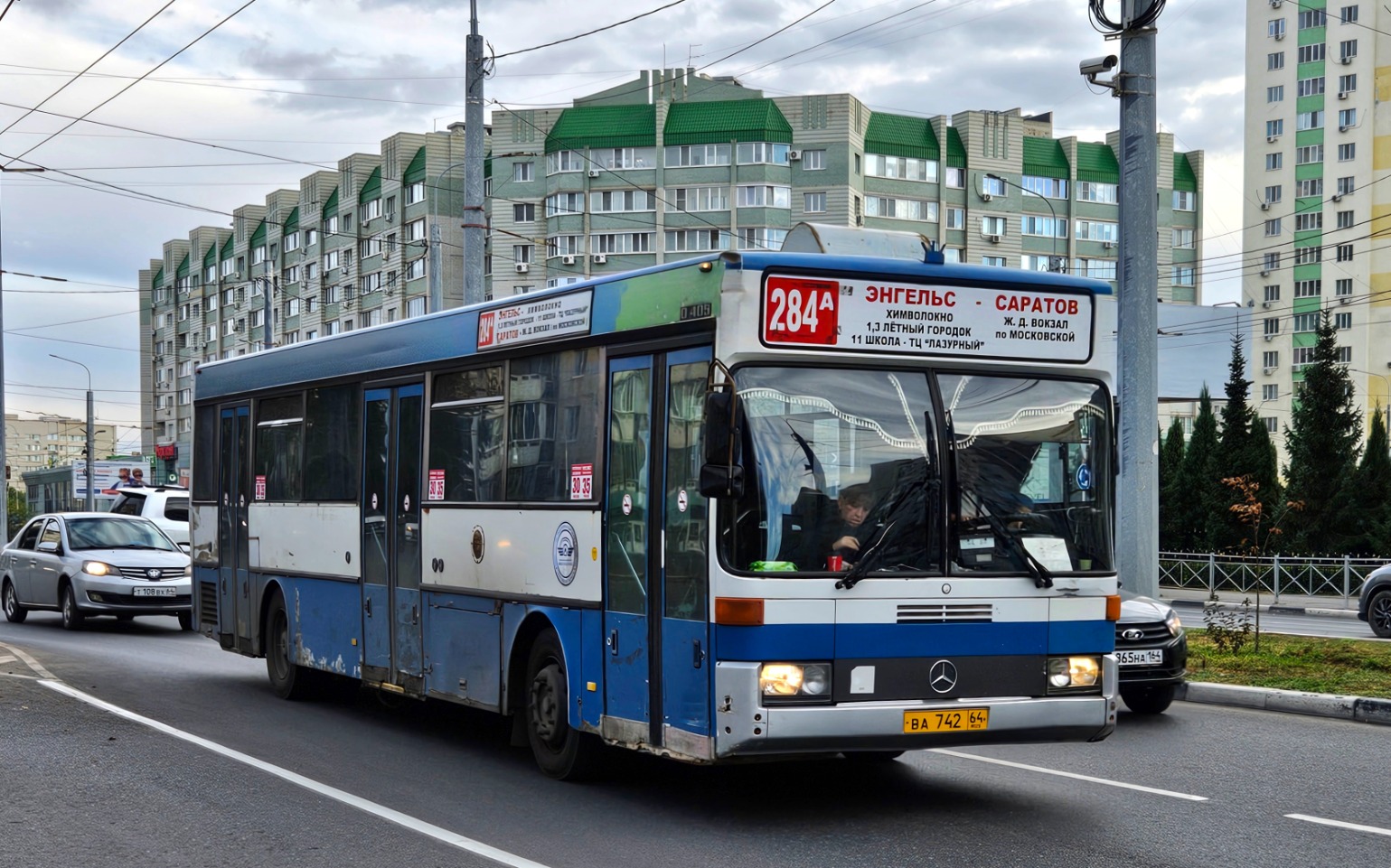 Саратовская область, Mercedes-Benz O405 № ВА 742 64