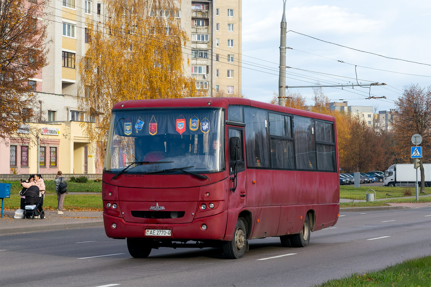 Гродненская область, МАЗ-256.*** № АЕ 2770-4