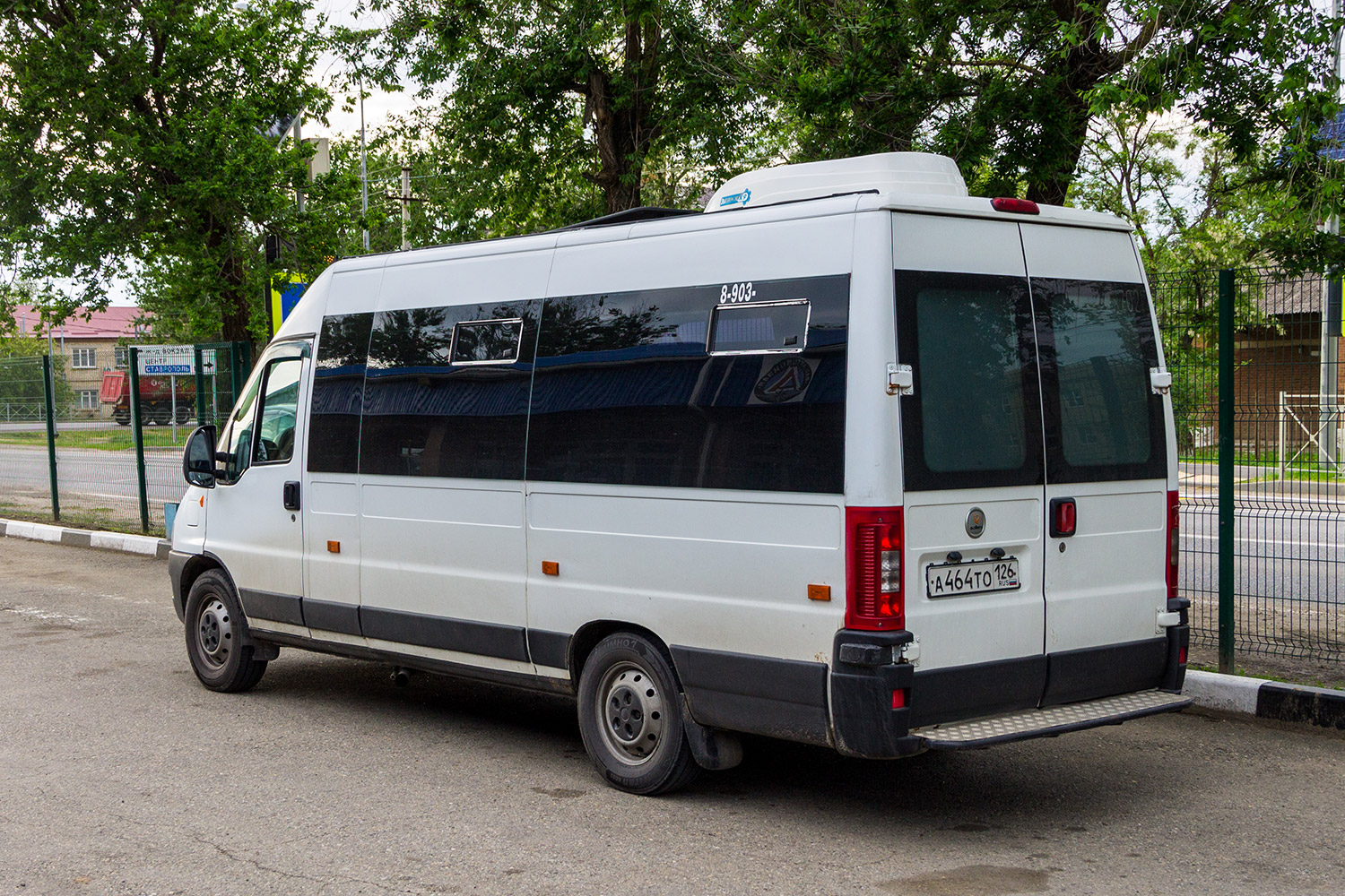 Ставропольский край, FIAT Ducato 244 [RUS] № А 464 ТО 126