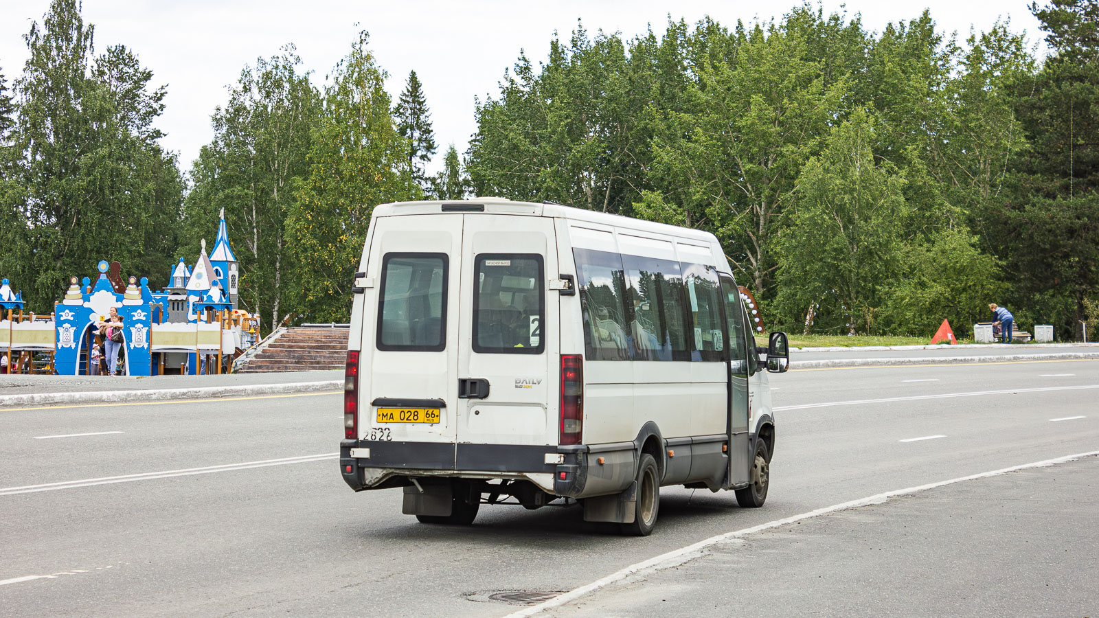 Свердловская область, Нижегородец-2227UU (IVECO Daily) № МА 028 66