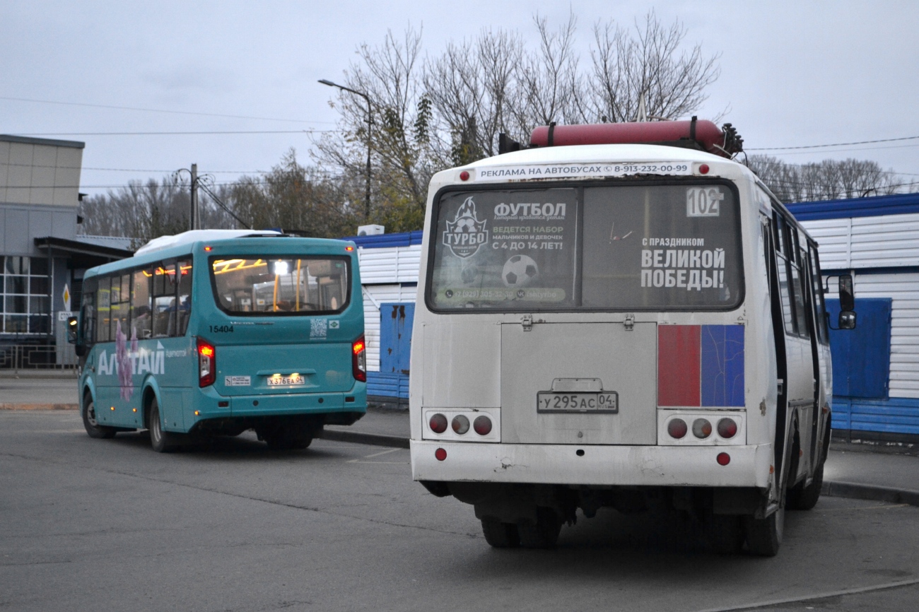 Altai, PAZ-320406-14 "Vector Next" # 15404; Altai, PAZ-32054 # У 295 АС 04