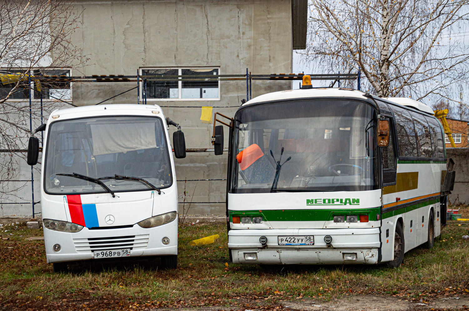 Penza region, Real # Р 968 РВ 58; Penza region, Neoplan N208 Jetliner # Р 422 УУ 58
