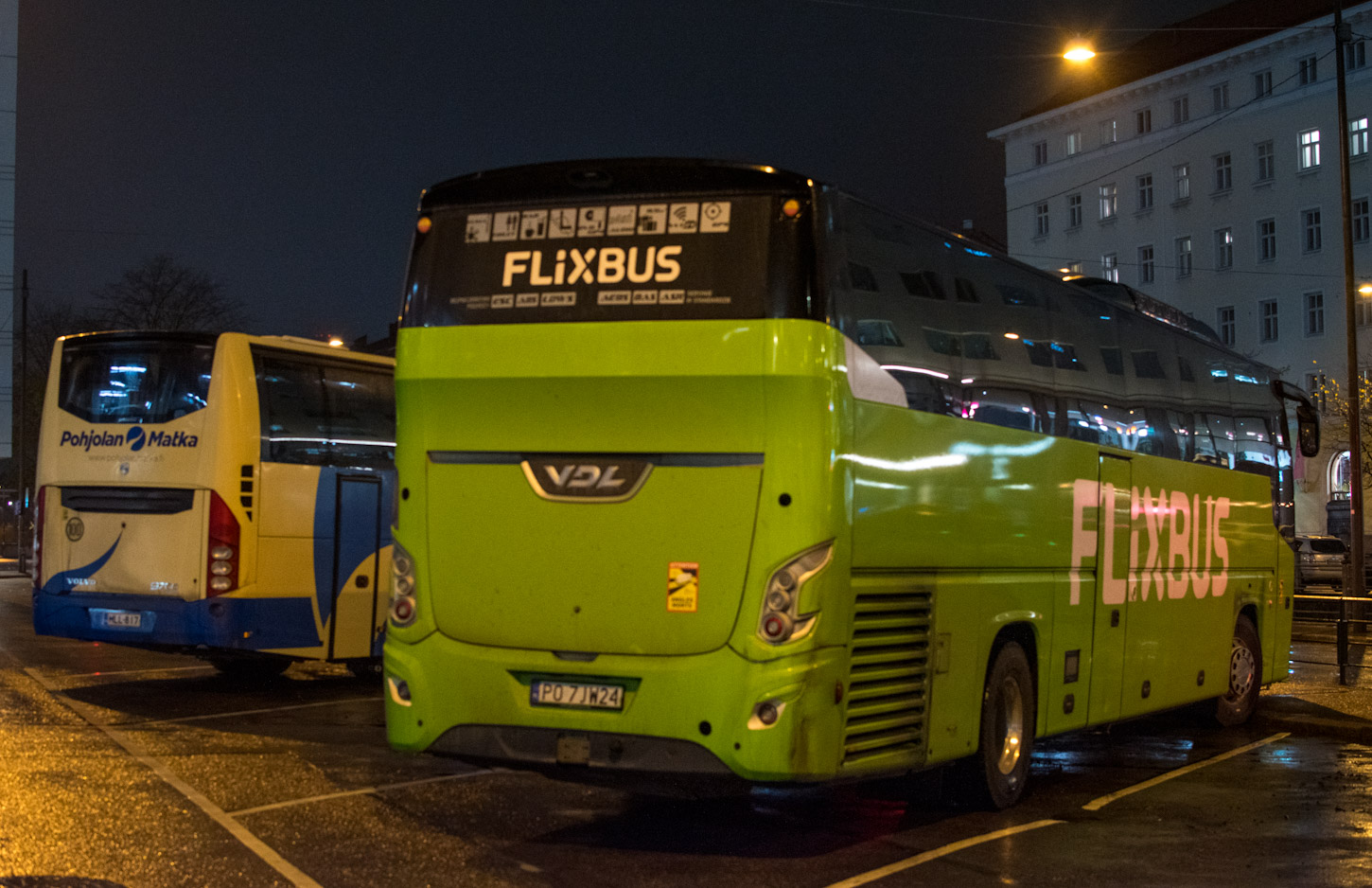 Финляндия, Volvo 9700H UG № 118; Польша, VDL Futura FHD2-129.440 № PO 7JW24