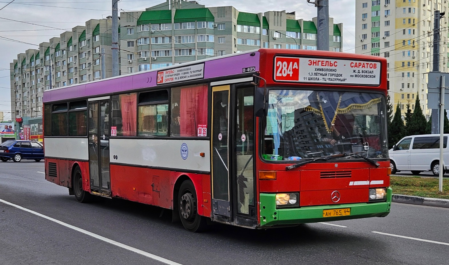 Саратовская область, Mercedes-Benz O405 № АН 765 64