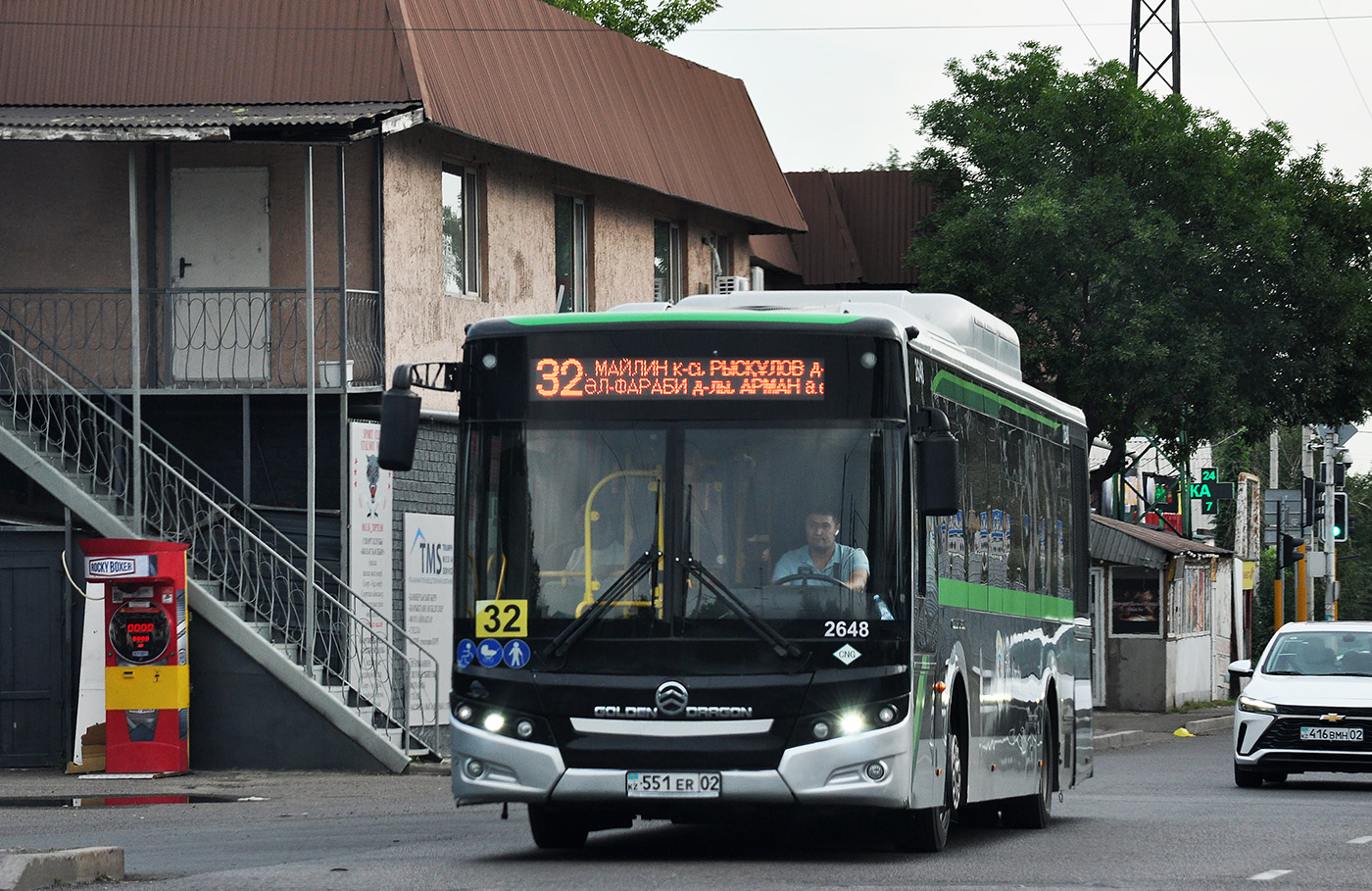 Алматы, Golden Dragon XML6125CN (Hyundai Trans Auto) № 2648