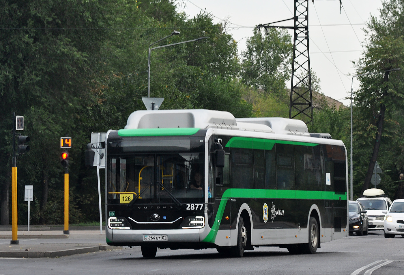 Алматы, Yutong ZK6126HG (QazTehna) № 2877