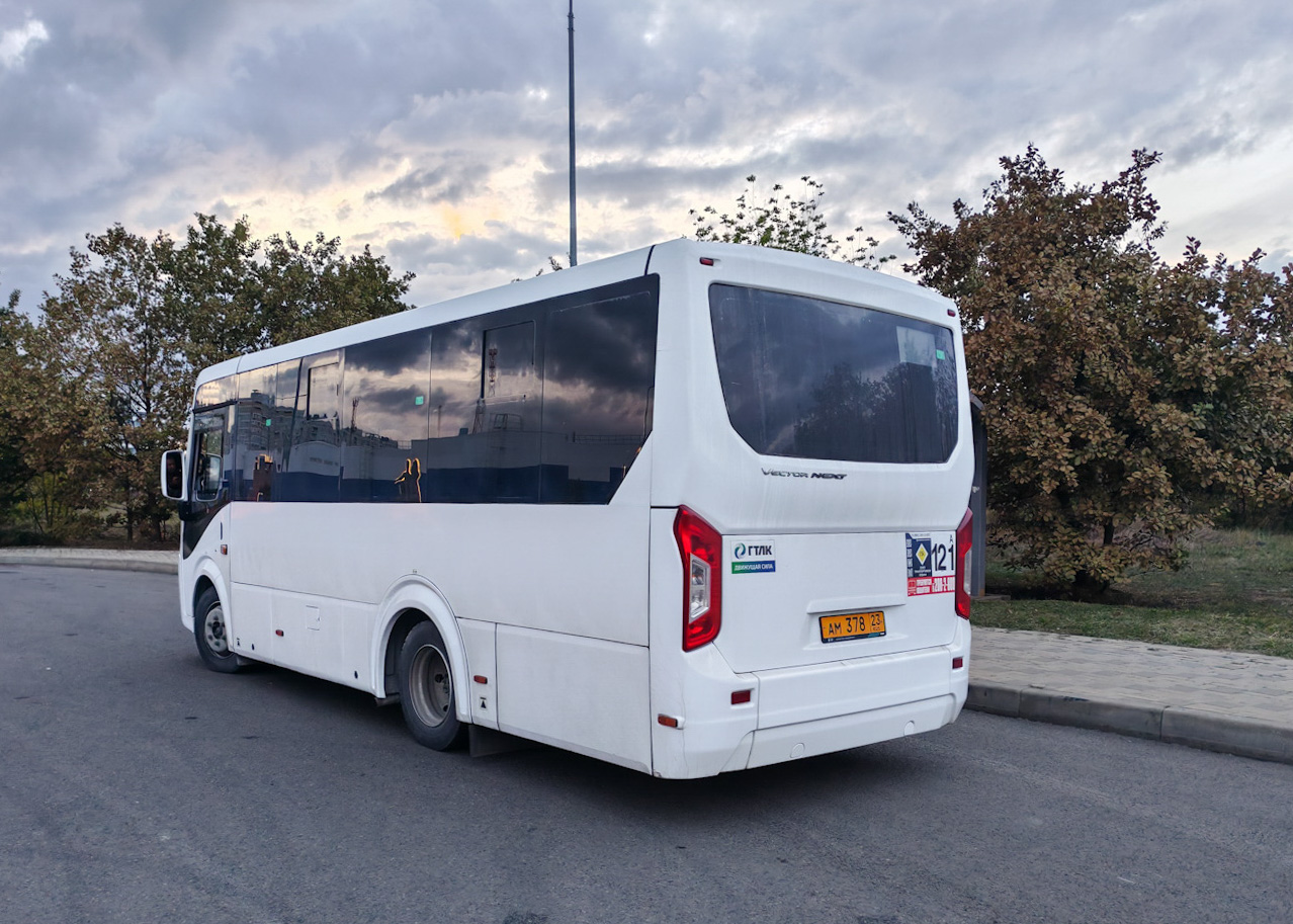 Краснодарский край, ПАЗ-320435-04 "Vector Next" № АМ 378 23