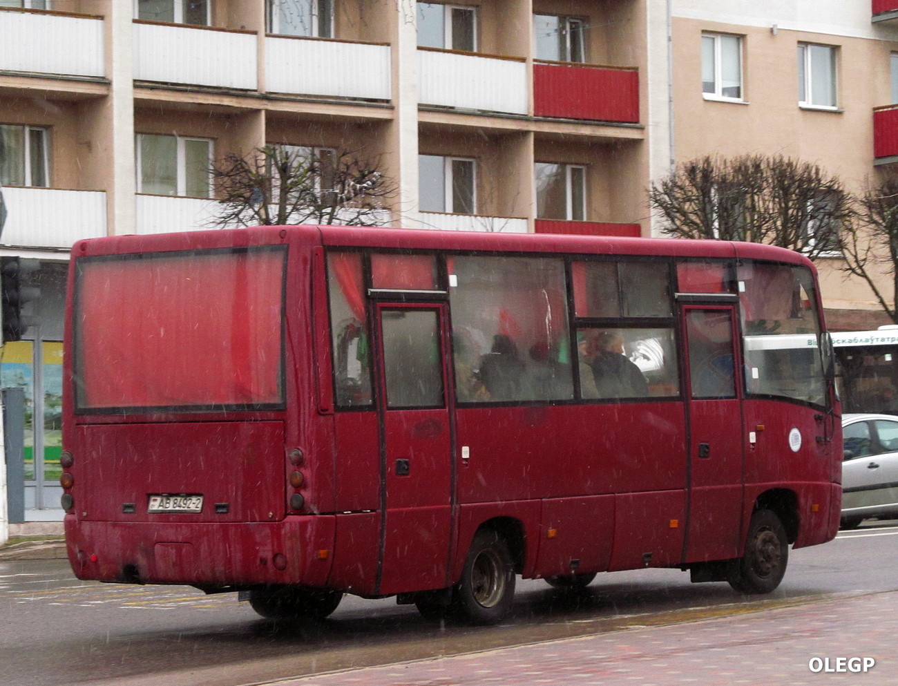 Витебская область, МАЗ-256.200 № АВ 8492-2