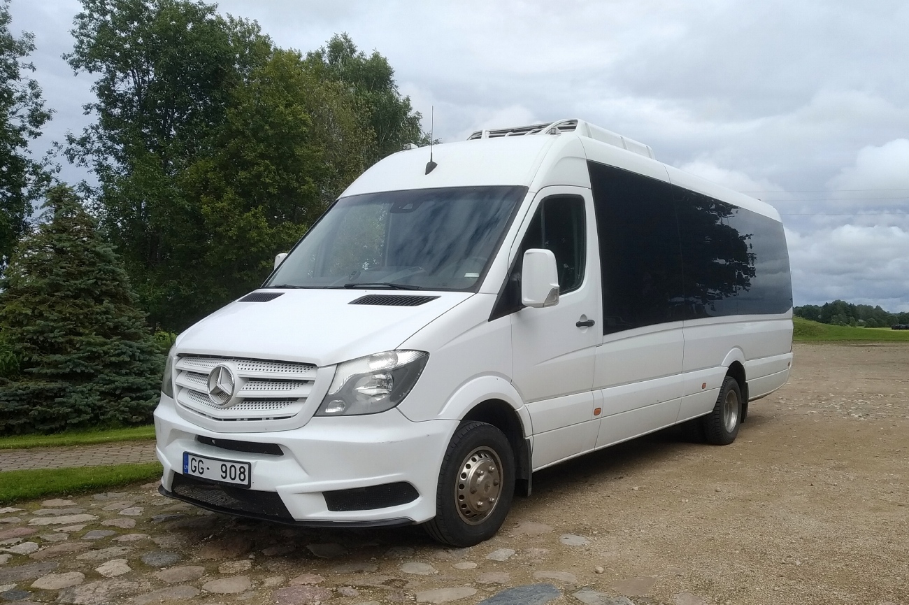 Латвия, Mercedes-Benz Sprinter W906 519CDI № GG-908