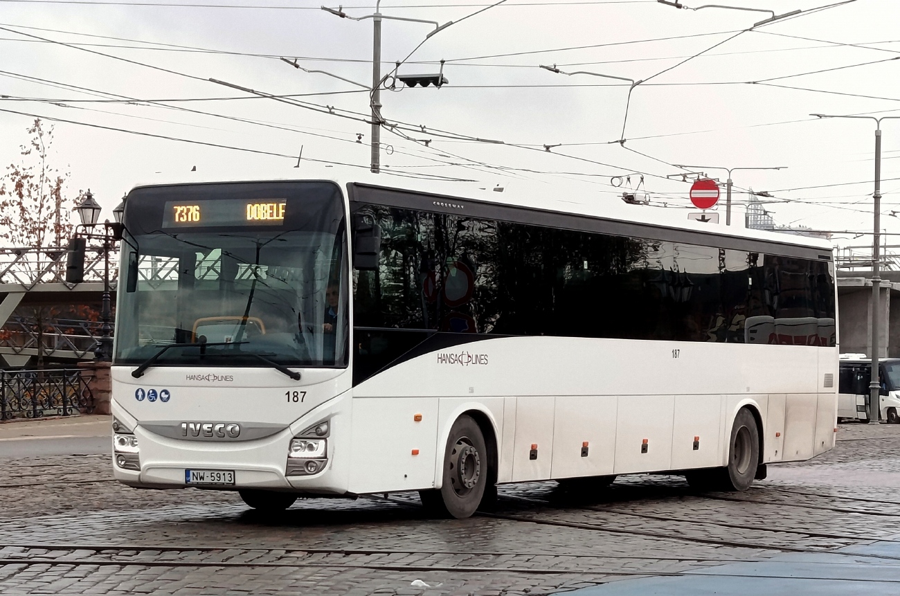 Латвия, IVECO Crossway LINE 13M № 187