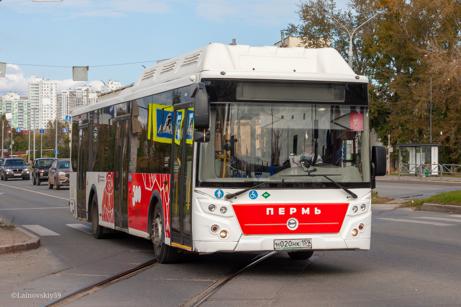 Пермский край, ЛиАЗ-5292.67 (CNG) № Н 020 НК 159