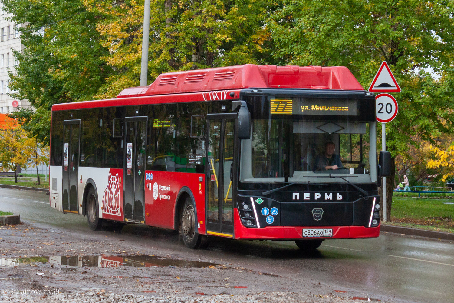 Пермский край, ЛиАЗ-5292.67 (CNG) № С 806 АО 159