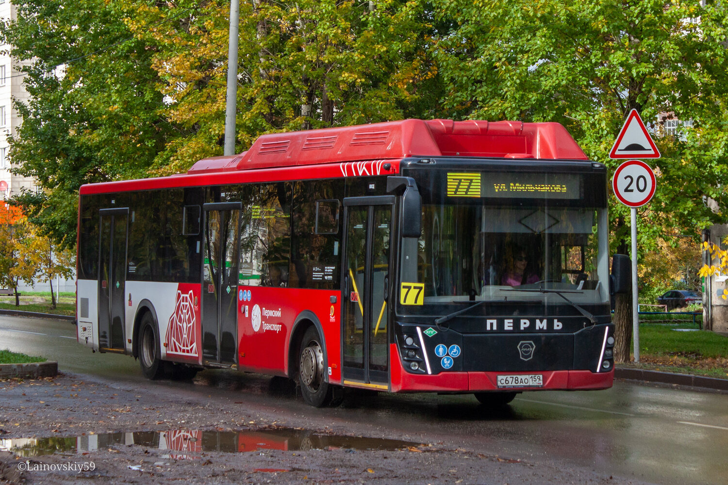 Пермский край, ЛиАЗ-5292.67 (CNG) № С 678 АО 159