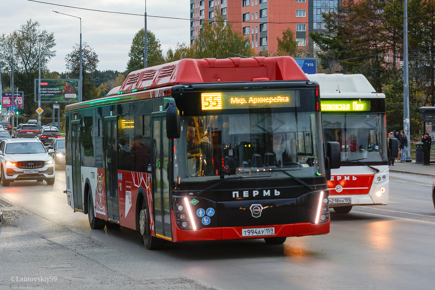 Пермский край, ЛиАЗ-5292.67 (CNG) № Т 994 АУ 159