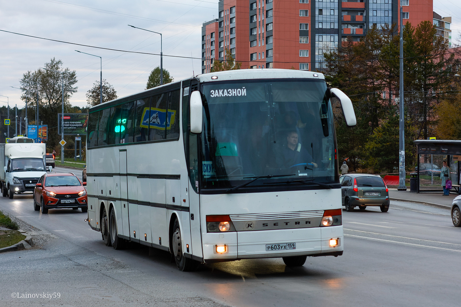 Perm region, Setra S317HDH č. Р 603 УХ 159