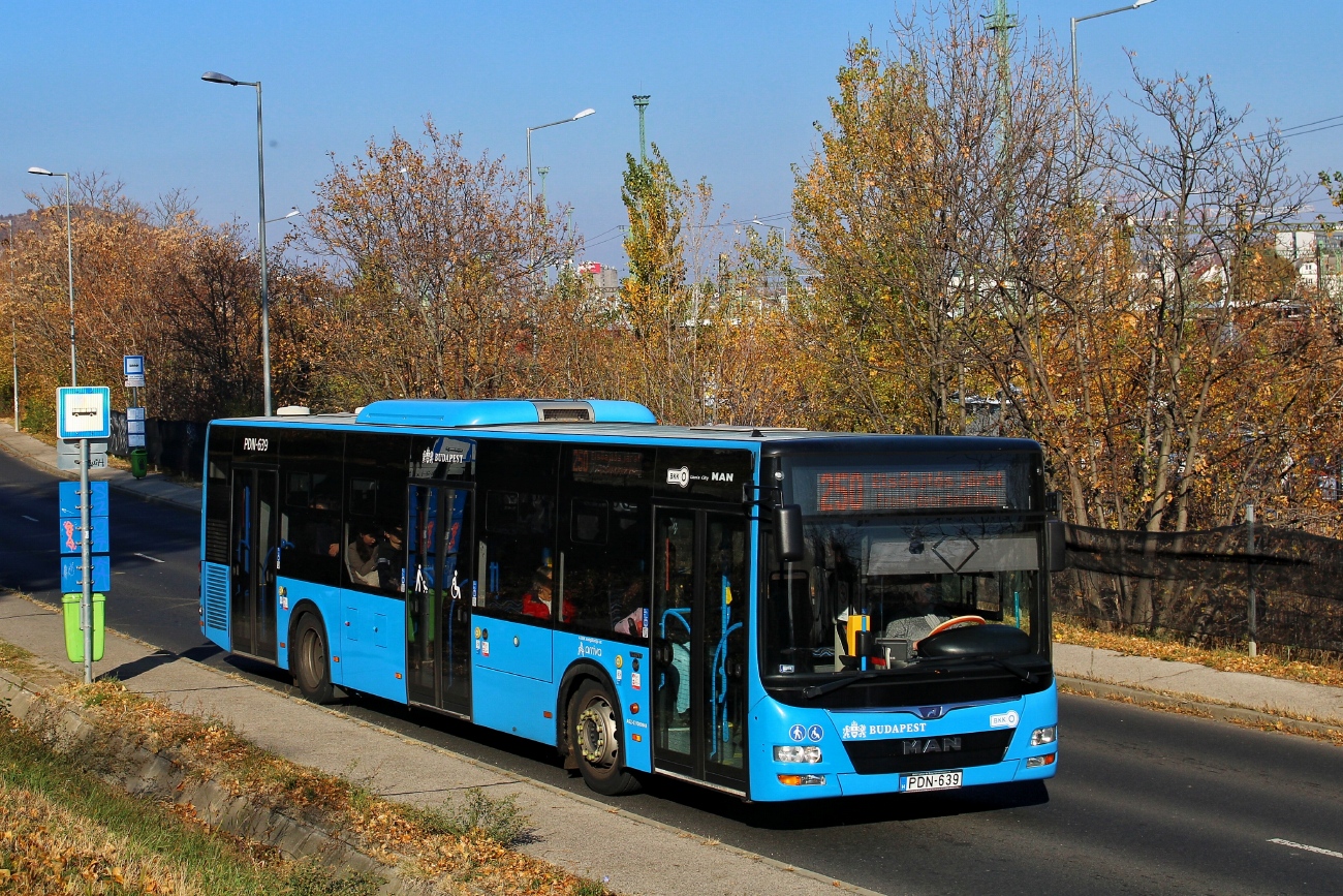 Венгрия, MAN A21 Lion's City NL283 № PDN-639