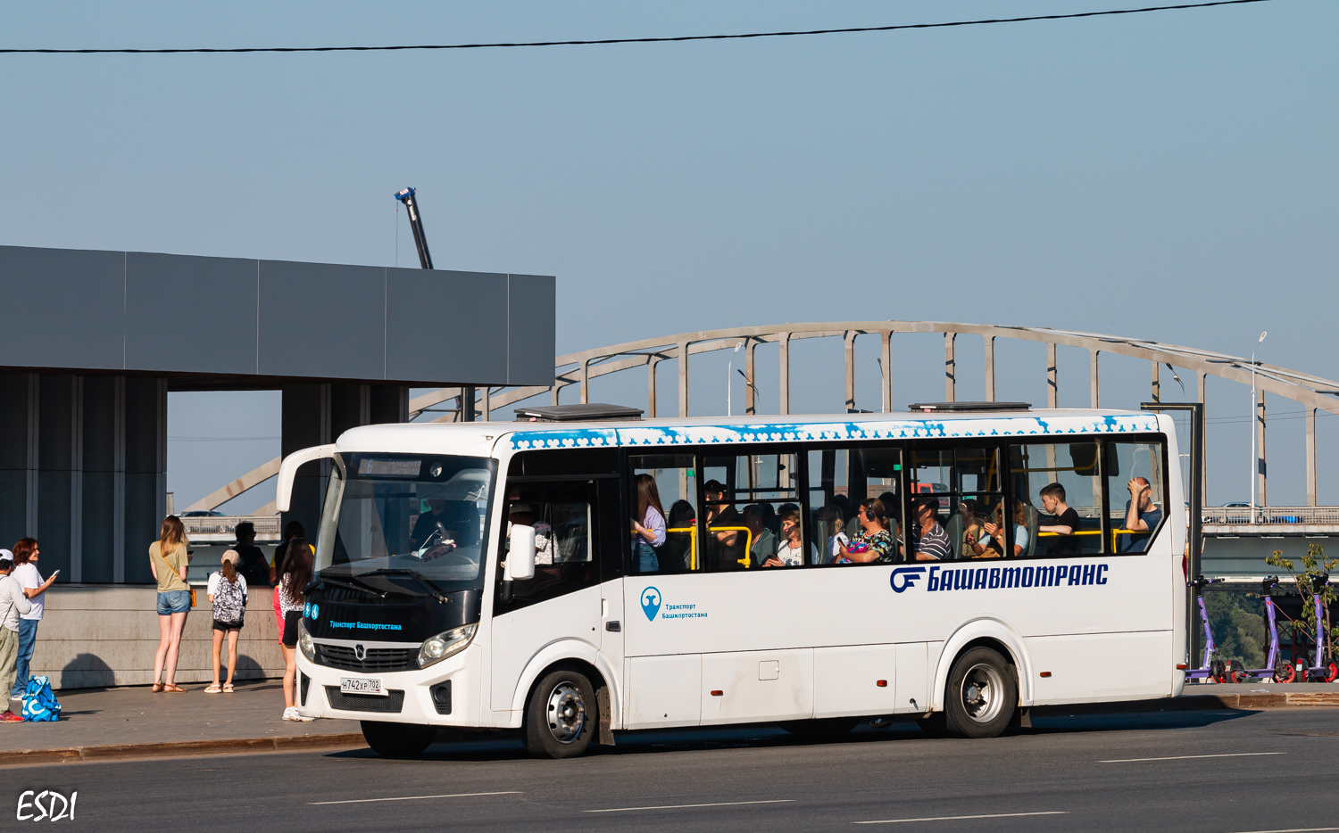 Башкортостан, ПАЗ-320415-04 "Vector Next" № 6307