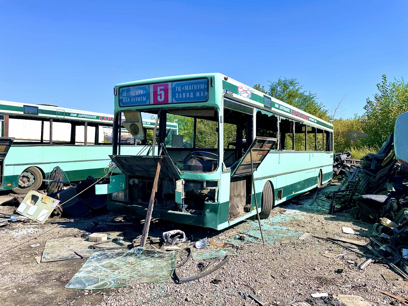 Карагандинская область, Mercedes-Benz O405 № M 039 CX