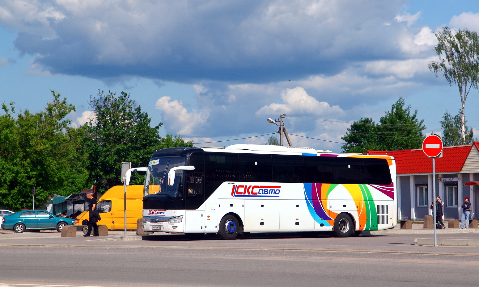 Санкт-Петербург, Yutong ZK6122H9 № М 180 СХ 198