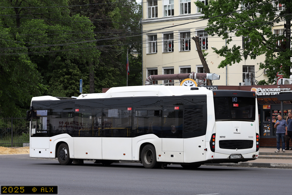 Воронежская область, НефАЗ-5299-40-57 (CNG) № Е 966 КМ 136