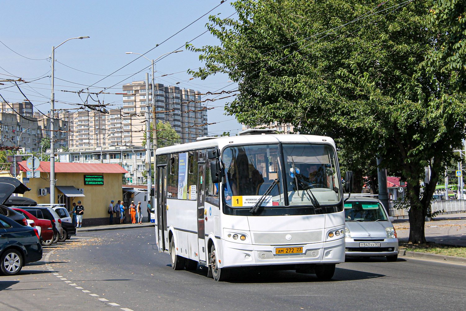 Краснодарский край, ПАЗ-320414-05 "Вектор" (1-2) № АМ 272 23