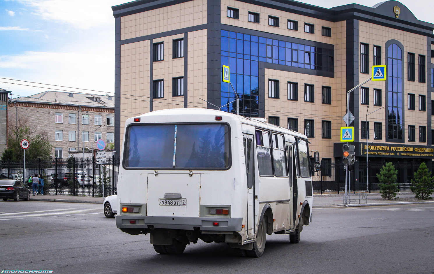 Тува, ПАЗ-32054 № В 848 ВТ 17