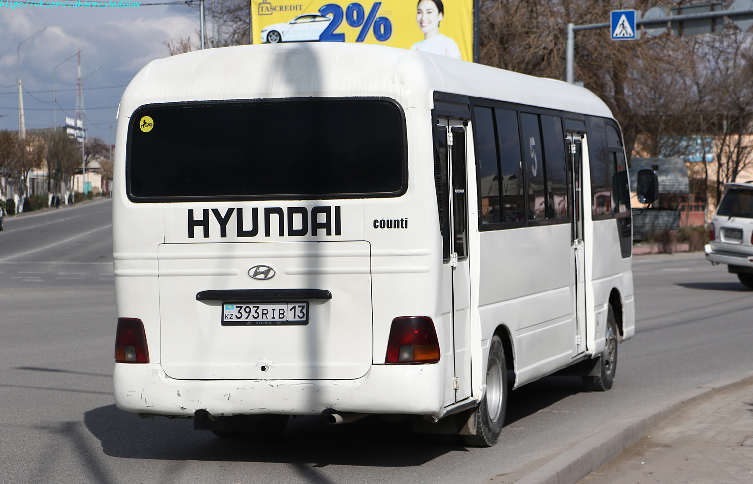Turkestan province, Hyundai County č. 393 RIB 13