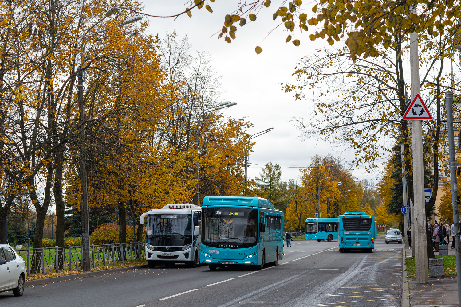Санкт-Петербург, Volgabus-5270.G4 (CNG) № 6531