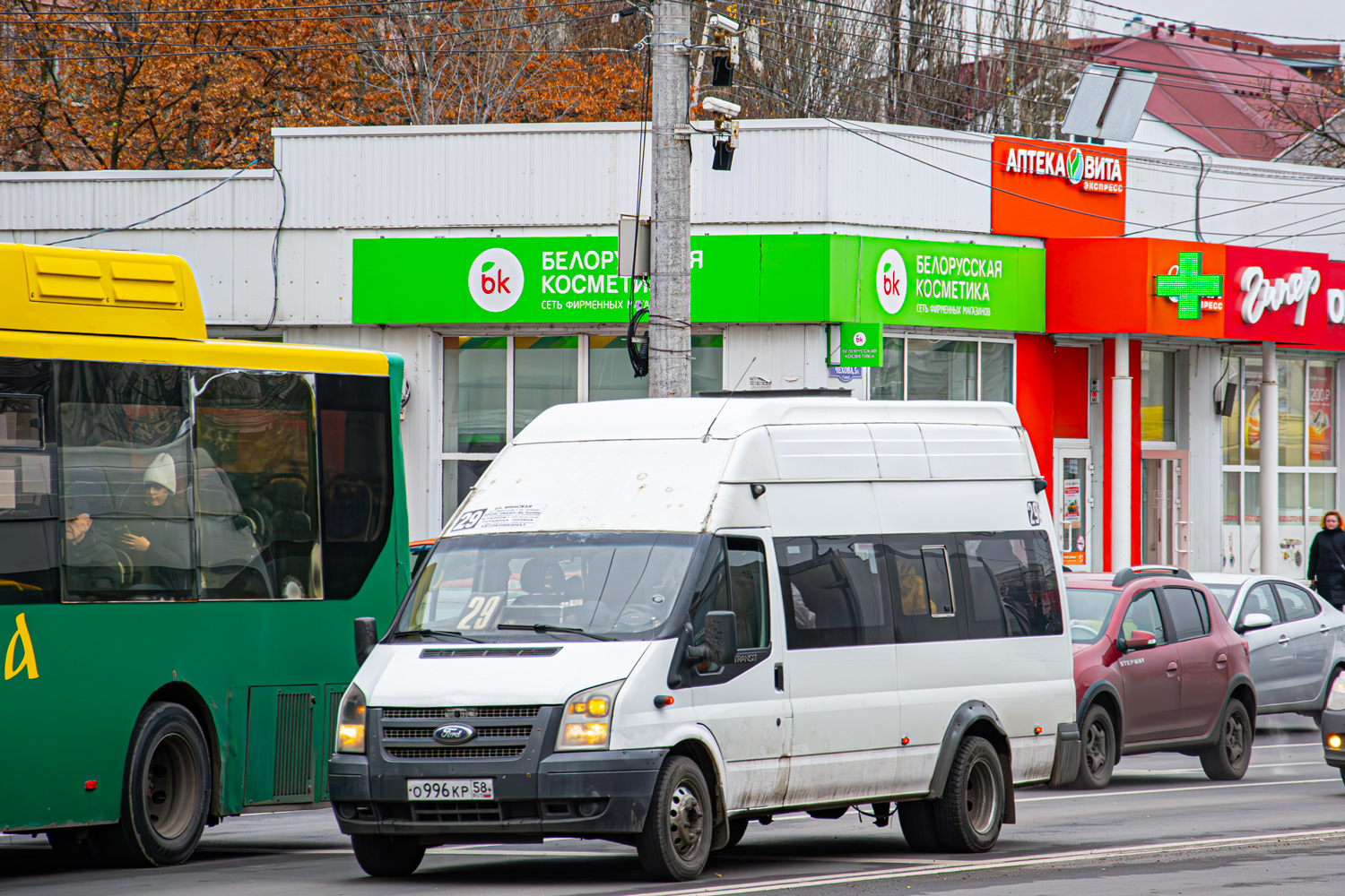 Пензенская область, Нижегородец-222709  (Ford Transit) № О 996 КР 58