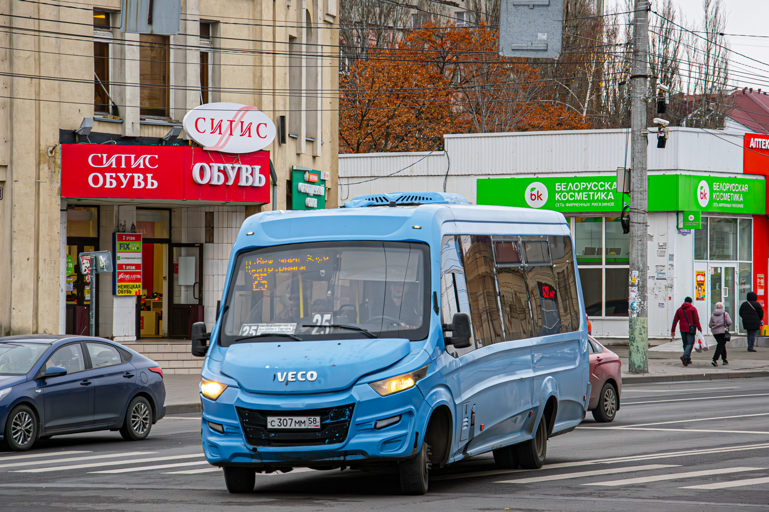 Пензенская область, Нижегородец-VSN700 (IVECO) № С 307 ММ 58