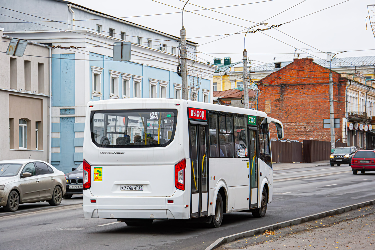 Пензенская область, ПАЗ-320435-04 "Vector Next" № Х 774 ЕН 164