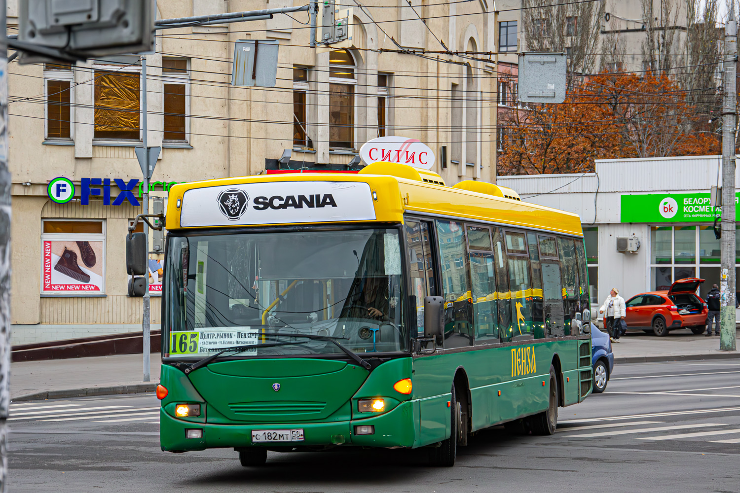 Пензенская область, Scania OmniLink I (Скания-Питер) № С 182 МТ 58