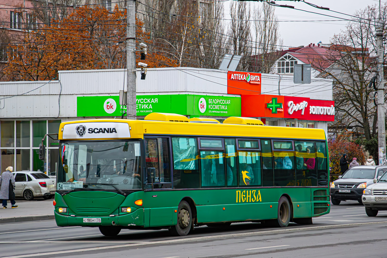 Пензенская область, Scania OmniLink I (Скания-Питер) № С 180 МТ 58