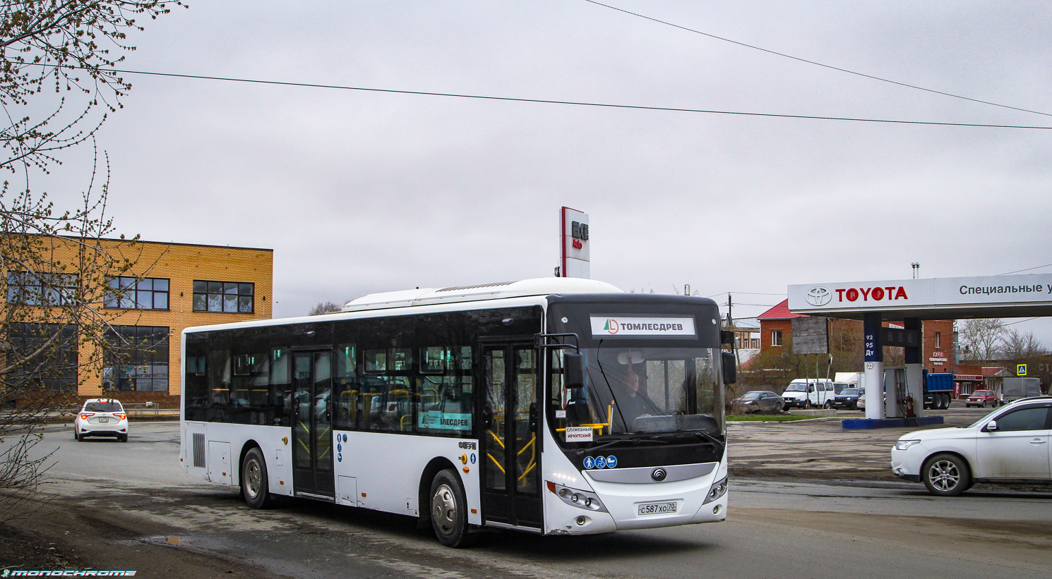 Томская область, Yutong ZK6118HGA № С 587 ХО 70