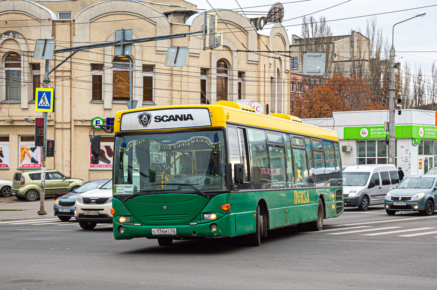 Penza region, Scania OmniLink I (Scania-St.Petersburg) # С 174 МТ 58