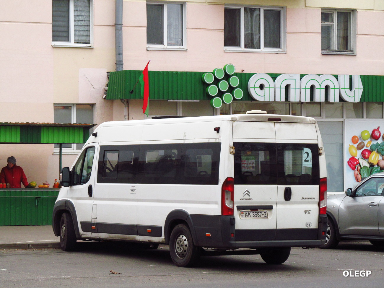 Витебская область, Citroën Jumper № АК 3587-2